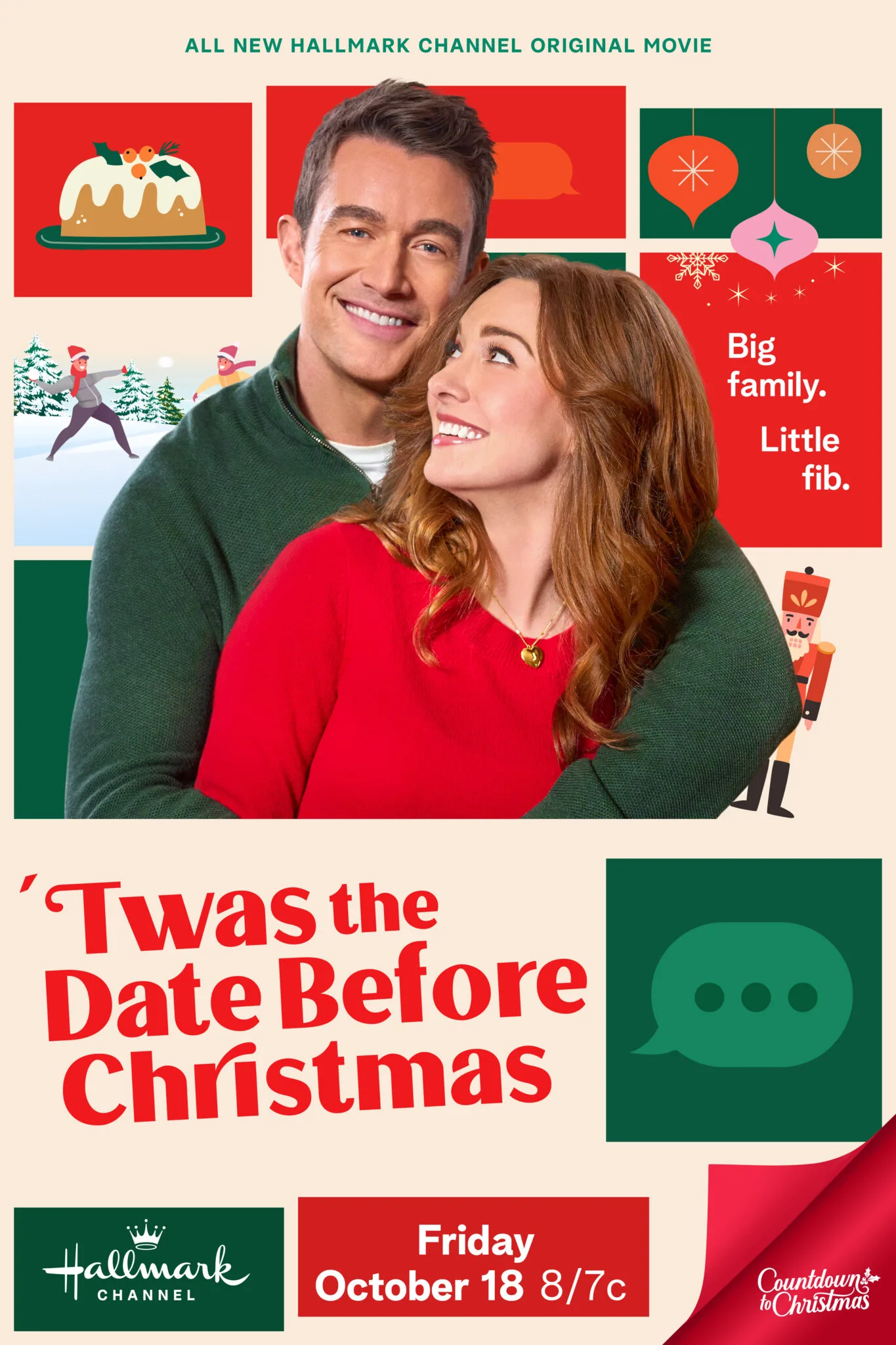 Movie poster for "’Twas the Date Before Christmas"